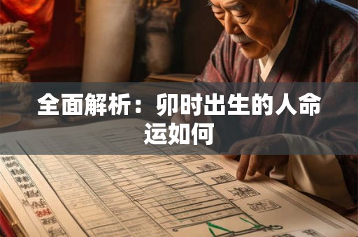 全面解析：卯时出生的人命运如何