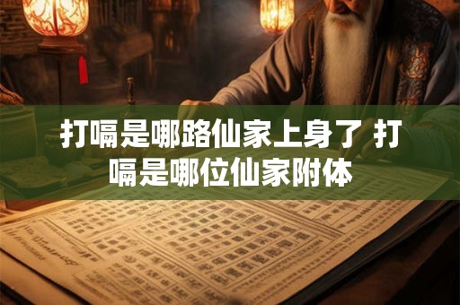 打嗝是哪路仙家上身了 打嗝是哪位仙家附体