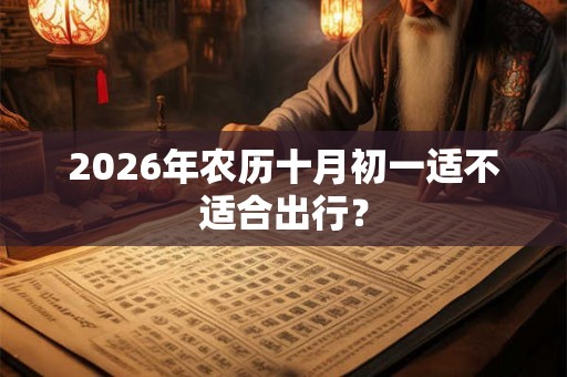 2026年农历十月初一适不适合出行? 2026年农历十月初一适不适合出行?
