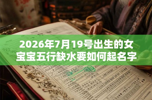 2026年7月19号出生的女宝宝五行缺水要如何起名字
