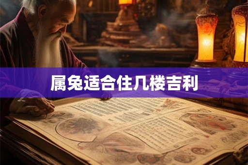 属兔适合住几楼吉利 属兔适合住几楼吉利