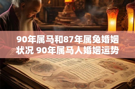90年属马和87年属兔婚姻状况 90年属马人婚姻运势