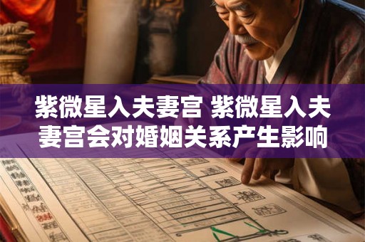 紫微星入夫妻宫 紫微星入夫妻宫会对婚姻关系产生影响吗
