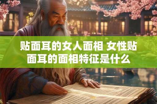 贴面耳的女人面相 女性贴面耳的面相特征是什么