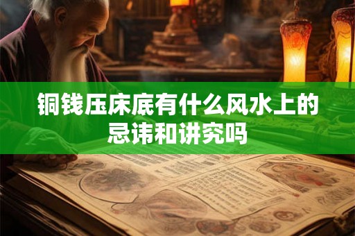 铜钱压床底有什么风水上的忌讳和讲究吗