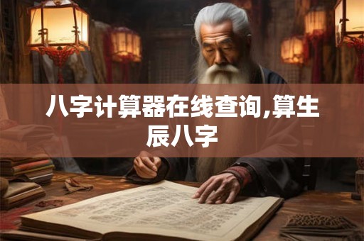 八字计算器在线查询,算生辰八字 八字计算器在线查询,算生辰八字