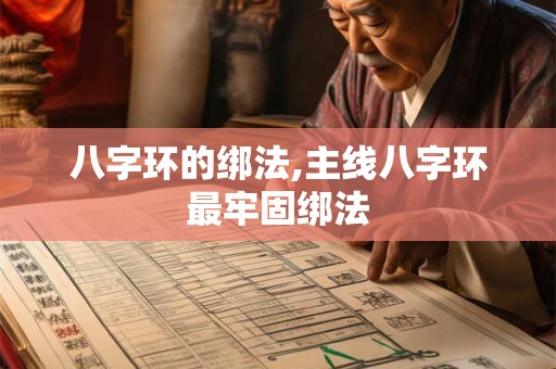 八字环的绑法,主线八字环最牢固绑法