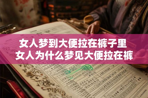 女人梦到大便拉在裤子里 女人为什么梦见大便拉在裤子里 女人梦到大便拉在裤子里 女人为什么梦见大便拉在裤子里