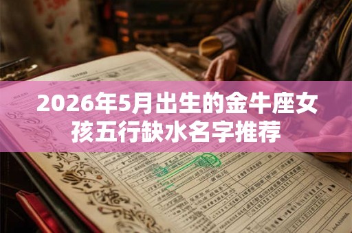 2026年5月出生的金牛座女孩五行缺水名字推荐