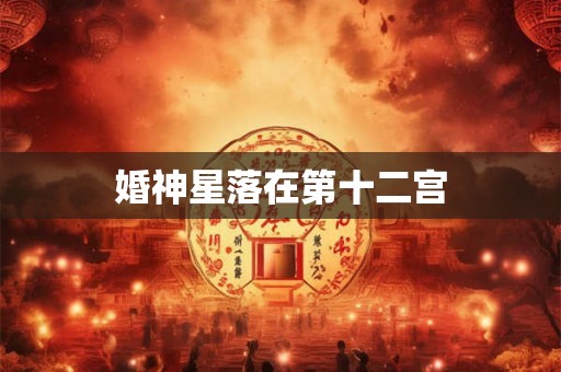 婚神星落在第十二宫