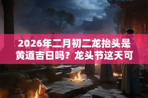 2026年二月初二龙抬头是黄道吉日吗？龙头节这天可以祭祖扫墓吗？