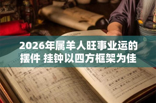 2026年属羊人旺事业运的摆件 挂钟以四方框架为佳