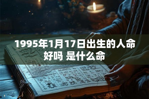 1995年1月17日出生的人命好吗 是什么命