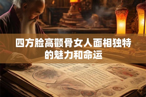 四方脸高颧骨女人面相独特的魅力和命运