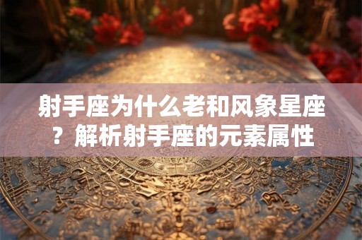 射手座为什么老和风象星座？解析射手座的元素属性