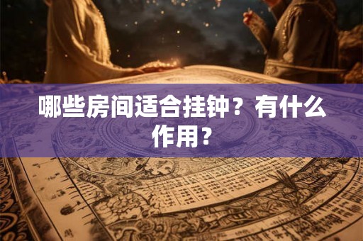 哪些房间适合挂钟?有什么作用? 哪些房间适合挂钟?有什么作用?