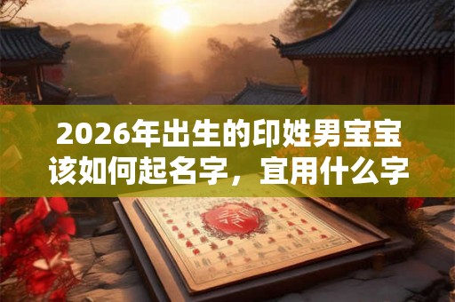 2026年出生的印姓男宝宝该如何起名字，宜用什么字。