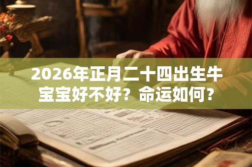 2026年正月二十四出生牛宝宝好不好？命运如何？