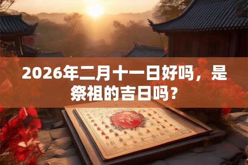 2026年二月十一日好吗，是祭祖的吉日吗？