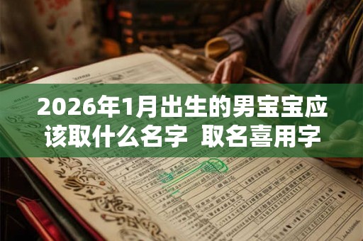 2026年1月出生的男宝宝应该取什么名字 取名喜用字 2026年1月出生的男宝宝应该取什么名字 取名喜用字