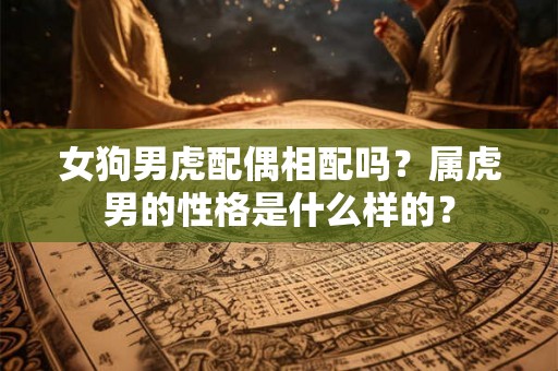 女狗男虎配偶相配吗？属虎男的性格是什么样的？