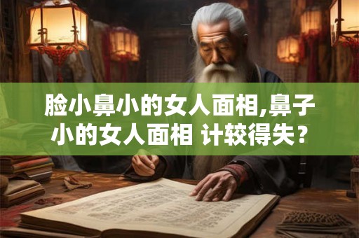 脸小鼻小的女人面相,鼻子小的女人面相 计较得失? 脸小鼻小的女人面相,鼻子小的女人面相 计较得失?