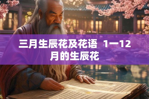 三月生辰花及花语  1一12月的生辰花