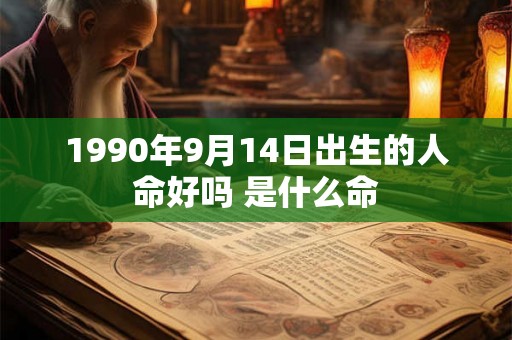 1990年9月14日出生的人命好吗 是什么命
