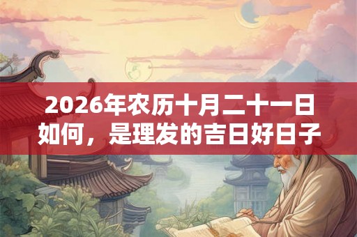 2026年农历十月二十一日如何，是理发的吉日好日子吗？