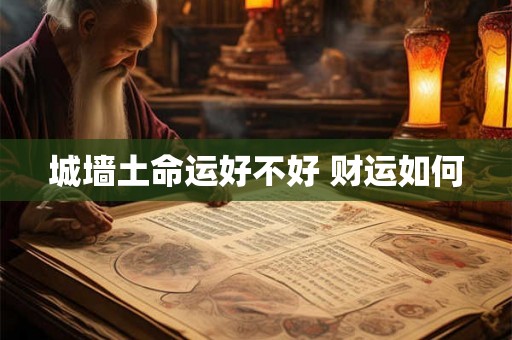 城墙土命运好不好 财运如何