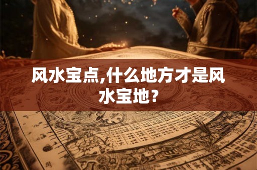 风水宝点,什么地方才是风水宝地？
