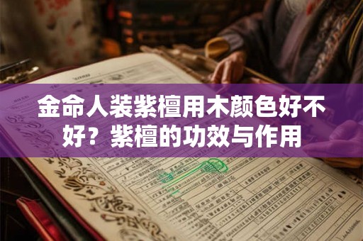 金命人装紫檀用木颜色好不好?紫檀的功效与作用 金命人装紫檀用木颜色好不好?紫檀的功效与作用