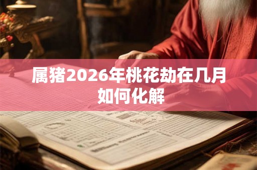 属猪2026年桃花劫在几月 如何化解 属猪2026年桃花劫在几月 如何化解