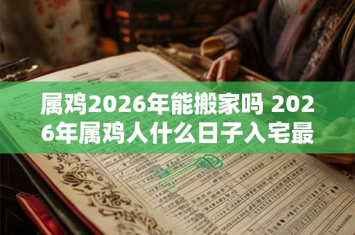 属鸡2026年能搬家吗 2026年属鸡人什么日子入宅最吉利