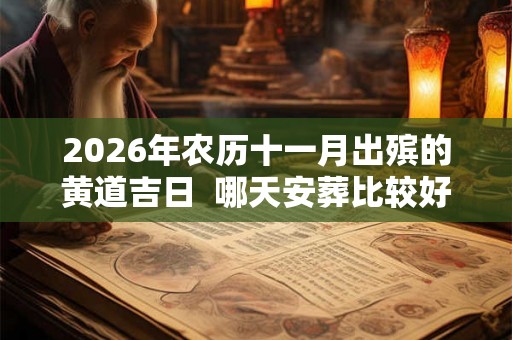 2026年农历十一月出殡的黄道吉日 哪天安葬比较好 2026年农历十一月出殡的黄道吉日 哪天安葬比较好