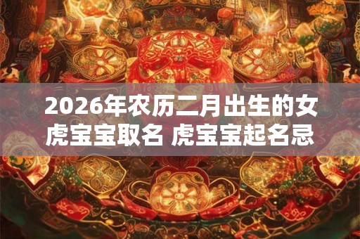 2026年农历二月出生的女虎宝宝取名 虎宝宝起名忌用字