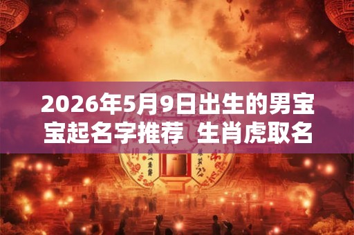 2026年5月9日出生的男宝宝起名字推荐  生肖虎取名