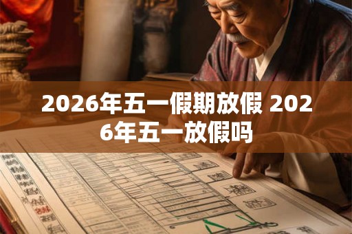 2026年五一假期放假 2026年五一放假吗