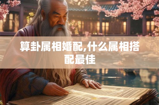 算卦属相婚配,什么属相搭配最佳