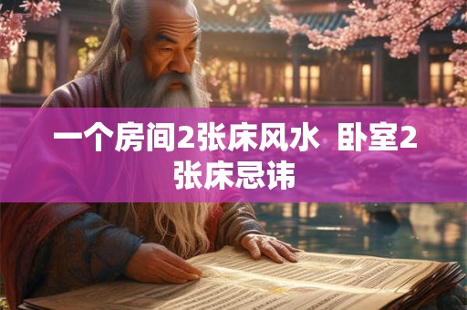 一个房间2张床风水  卧室2张床忌讳
