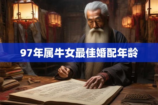 97年属牛女最佳婚配年龄 97年属牛女最佳婚配年龄