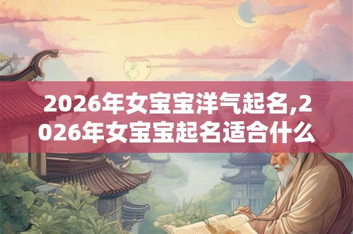 2026年女宝宝洋气起名,2026年女宝宝起名适合什么字？