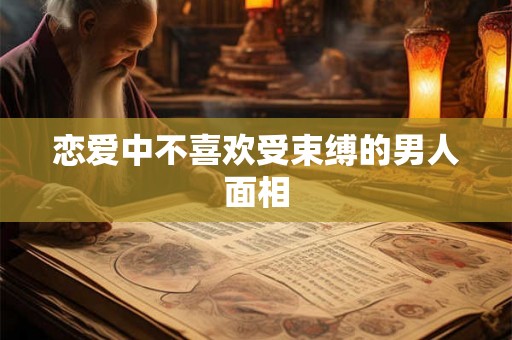 恋爱中不喜欢受束缚的男人面相