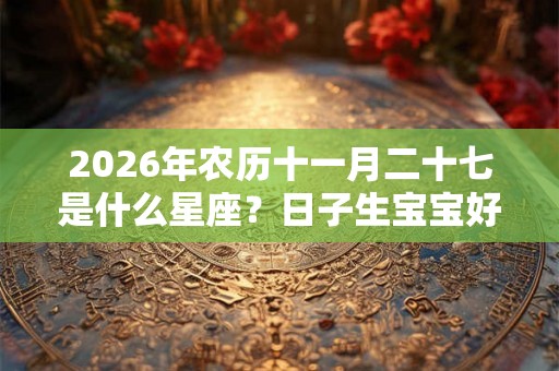 2026年农历十一月二十七是什么星座？日子生宝宝好吗？