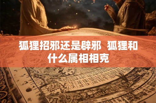 狐狸招邪还是辟邪  狐狸和什么属相相克