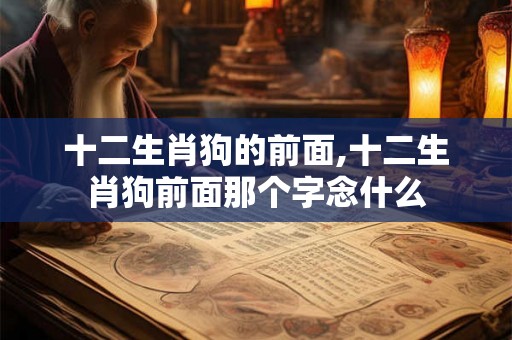十二生肖狗的前面,十二生肖狗前面那个字念什么