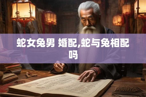 蛇女兔男 婚配,蛇与兔相配吗