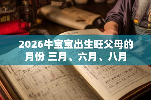 2026牛宝宝出生旺父母的月份 三月、六月、八月