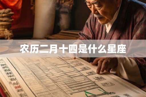 农历二月十四是什么星座 农历二月十四是什么星座