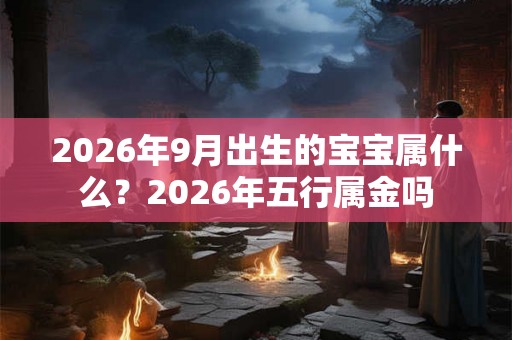 2026年9月出生的宝宝属什么？2026年五行属金吗
